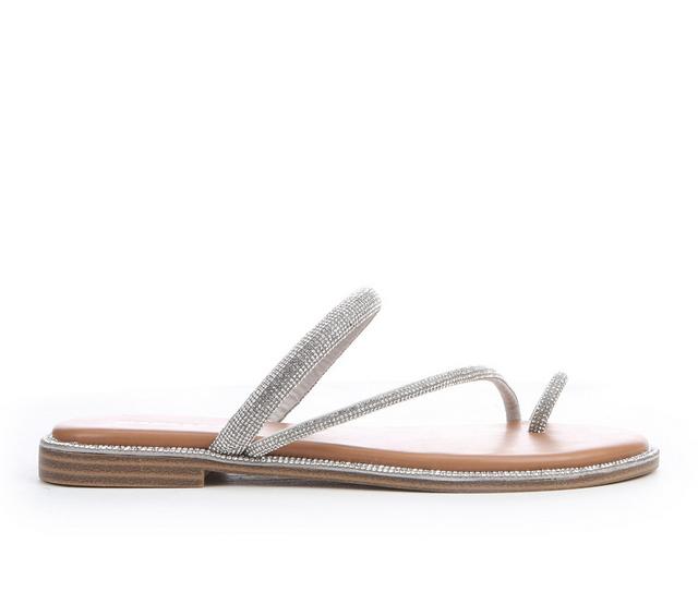 Women's Madden Girl Spotlight-R Sandals in Sliver Multi color