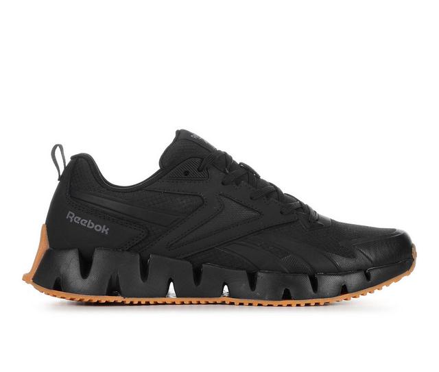 Men's Reebok Zig Vector Sneakers in Black/Gum color
