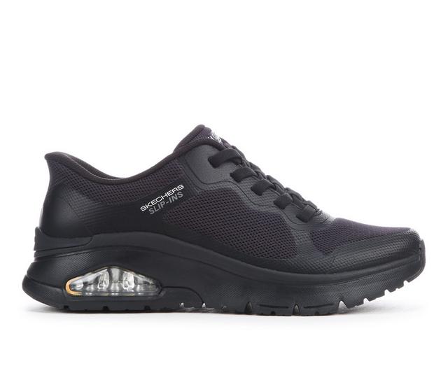 Women's Skechers Street Uno Flex-Ivorine 177795 Slip-Ins Sneakers in Black color