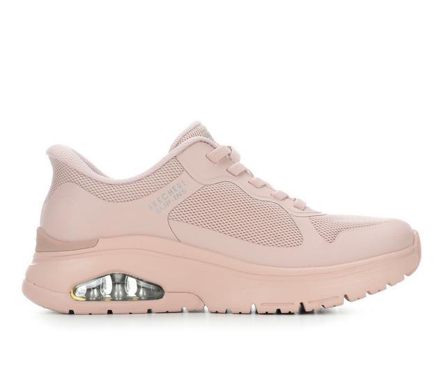 Women's Skechers Street Uno Flex-Ivorine 177795 Slip-Ins Sneakers in Rose color