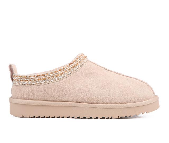 Women's Soda Simmon-M Cozy Clogs in Beige color