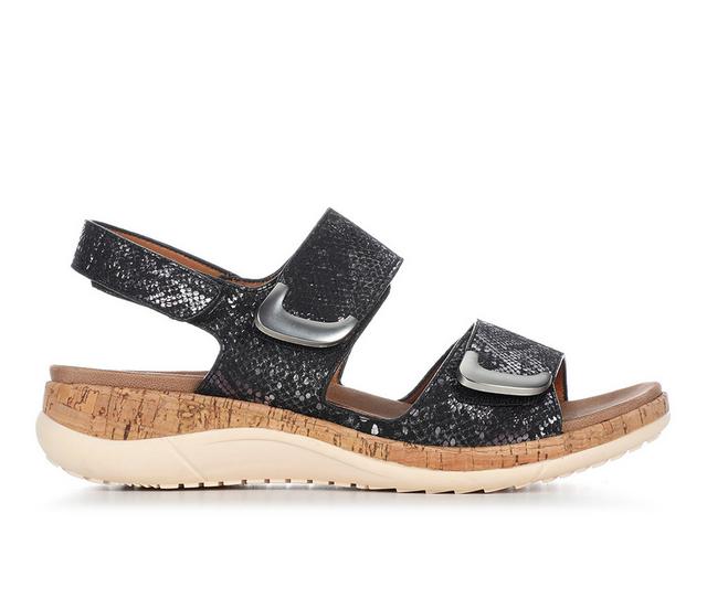 Women's Patrizia Tadeo Sandals in Black Python color