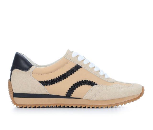 Women's Dolce Vita Elazer Sneakers in Tan Multi color
