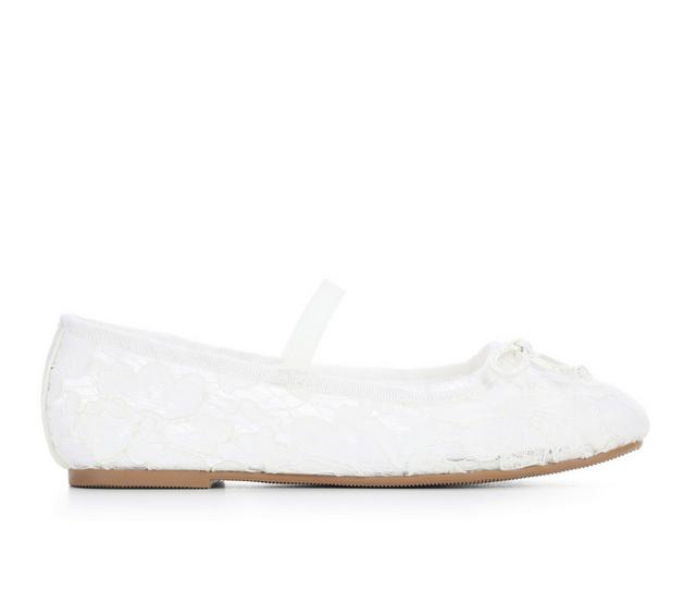 Girls' Delicious Toddler & Little Kid Enna-IIS Special Occasion Flats in White color