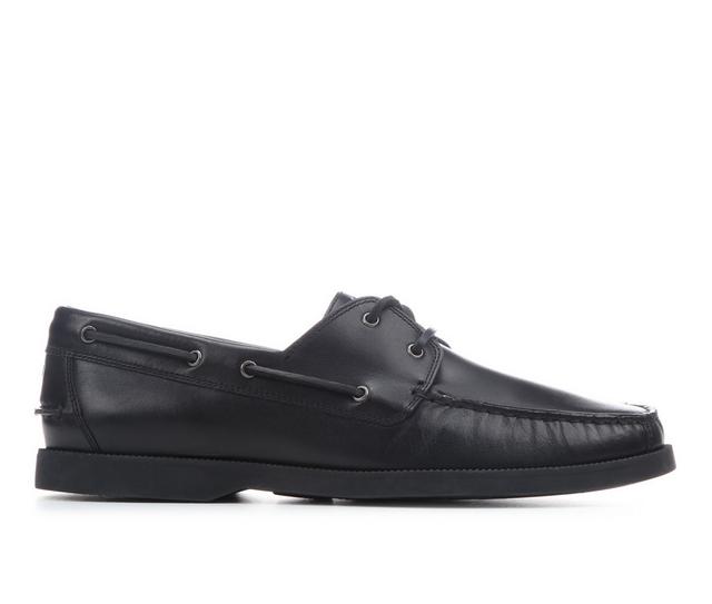 Men's Cole Haan Grand+ Bowside Boat Shoes in Black color