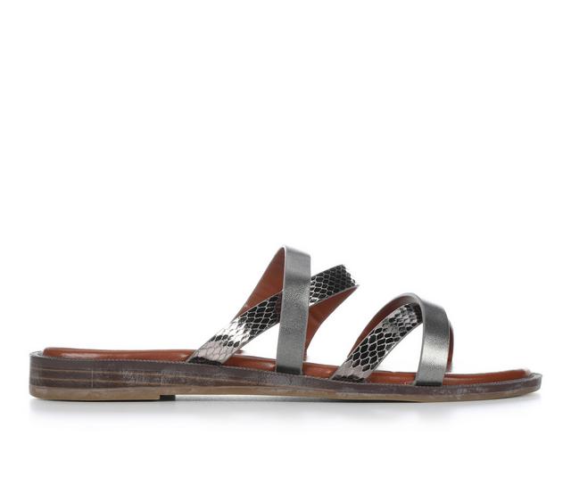 Women's Rampage Amelia Sandals in Pewter/Black color
