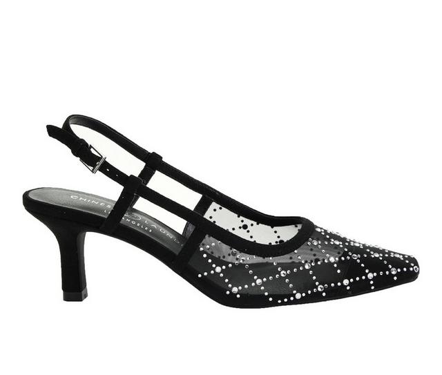 Women's Chinese Laundry Macee Pumps in Black/Black color