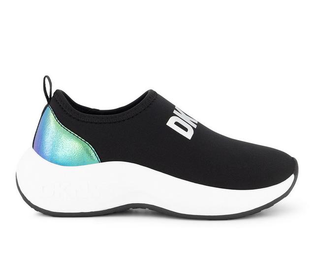 Girls' DKNY Little Kid & Big Kid Taylor Tanya Sneakers in Black color