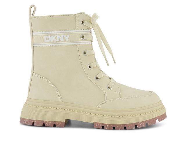 Girls' DKNY Little Kid & Big Kid Crissa Logo Boots in Cream color