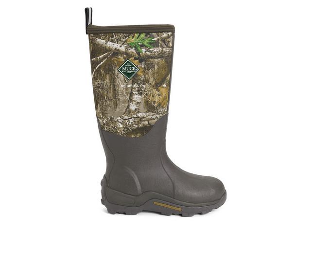 Men's Muck Boots Woody Max Realtree Insulated Boots in Brown color