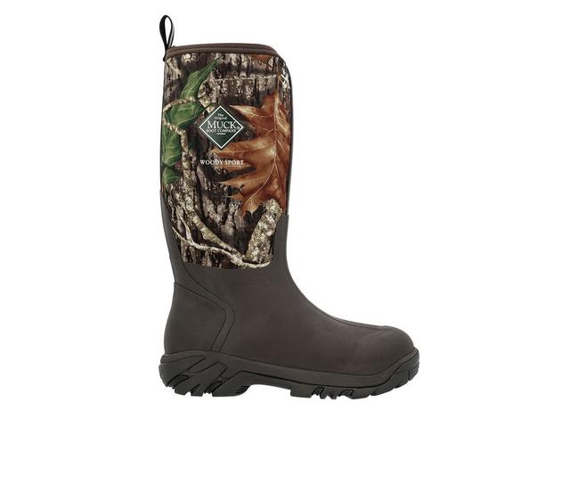 Men's Muck Boots Woody Sport Tall Insulated Boots in Brown color