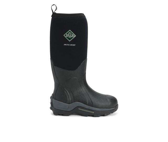 Men's Muck Boots Arctic Sport Tall Insulated Boots in Black color