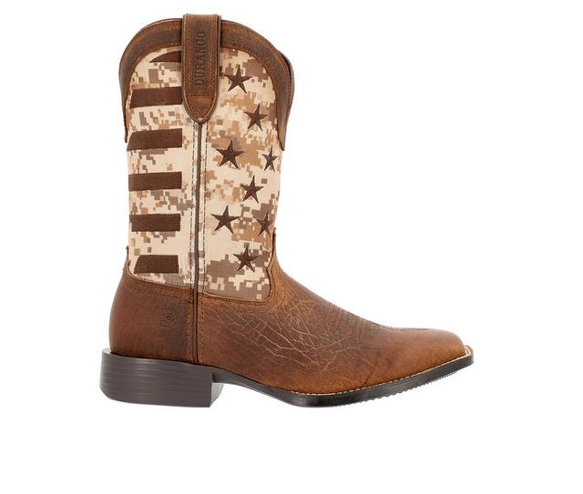 Men's Durango Westward Cowboy Boots in Brown color