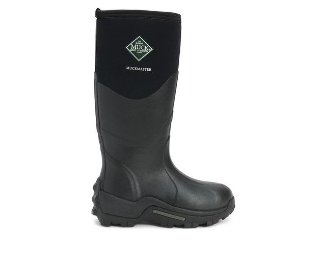 Men's Muck Boots Muckmaster Tall Work Boots in Black color