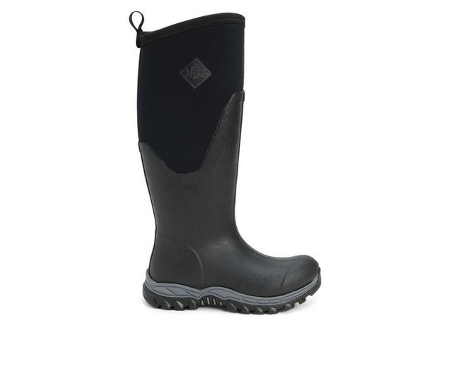 Men's Muck Boots Arctic Sport II Tall Work Shoes in Black color