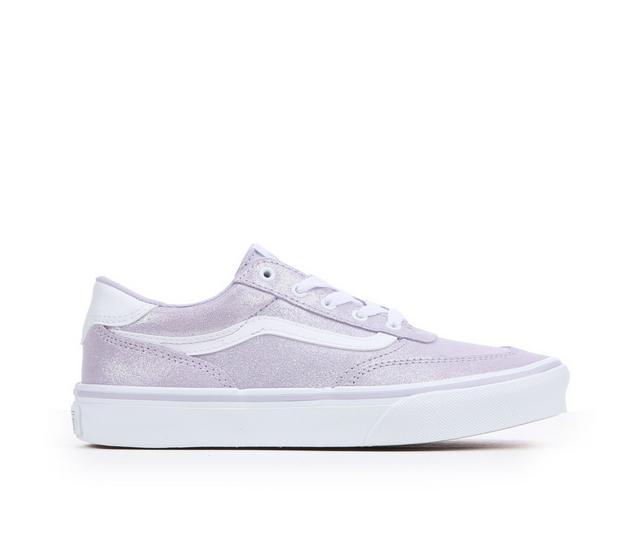 Girls' Vans Little Kid & Big Kid Brooklyn Sneakers in Lavender/White color