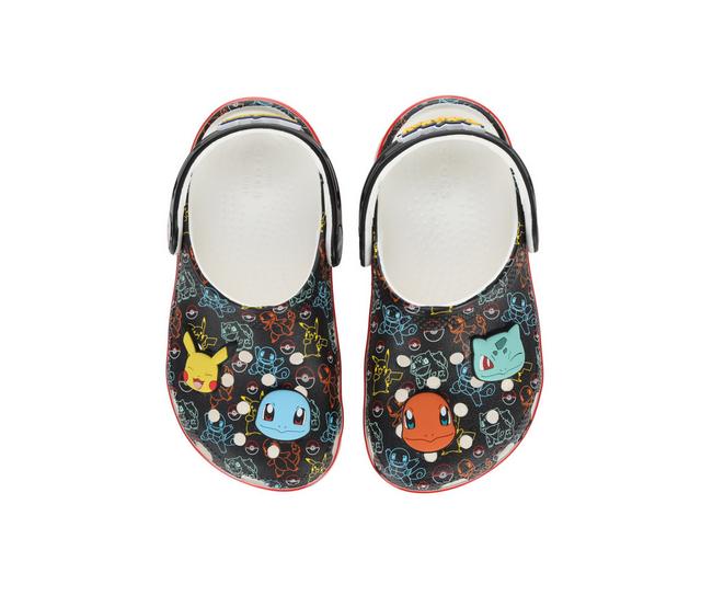 Kids' Crocs Infant & Toddler Classic Pokemon Clogs in Black/Multi color