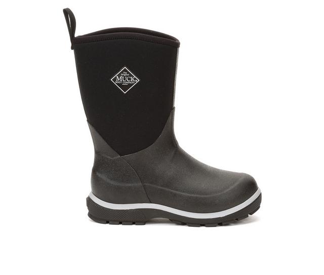 Kids' Muck Boots Big Kid Element Rain Boots in Black color