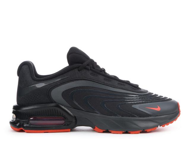 Men's Nike Air Max Fire Sneakers in Gry/Org/Blk color
