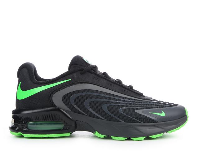 Men's Nike Air Max Fire Sneakers in Black/Green color