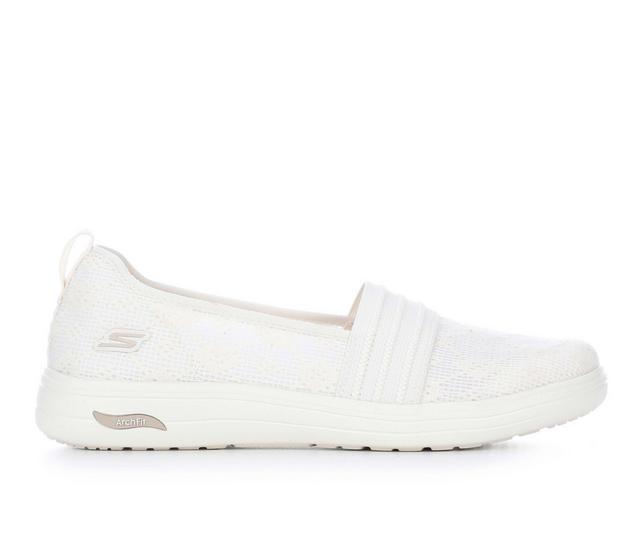 Women's Skechers Go OTG Arch Fit Inspire 138698 Slip-In Casual Shoes in Off White color