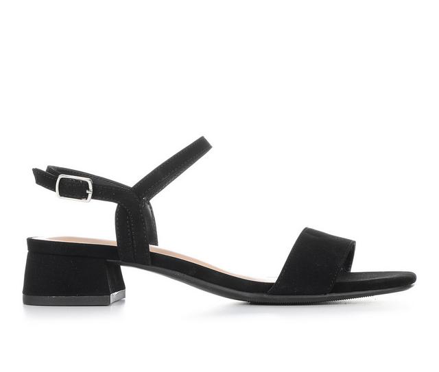 Women's Soda Episode-S Heeled Sandals in Black color
