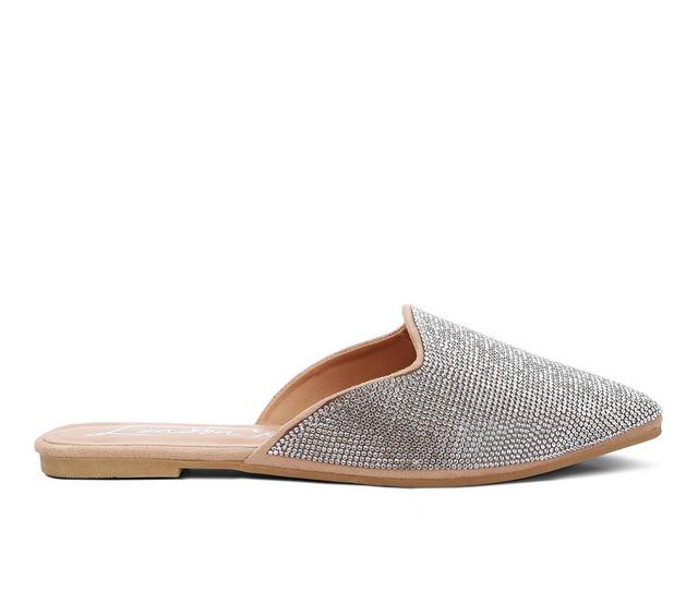 Women's London Rag Rayen Mules in Beige color