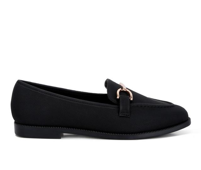 Women's London Rag Fable Loafers in Black color