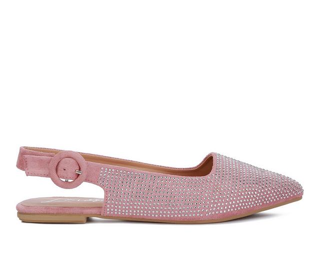 Women's London Rag Jarisa Flats in Pink color