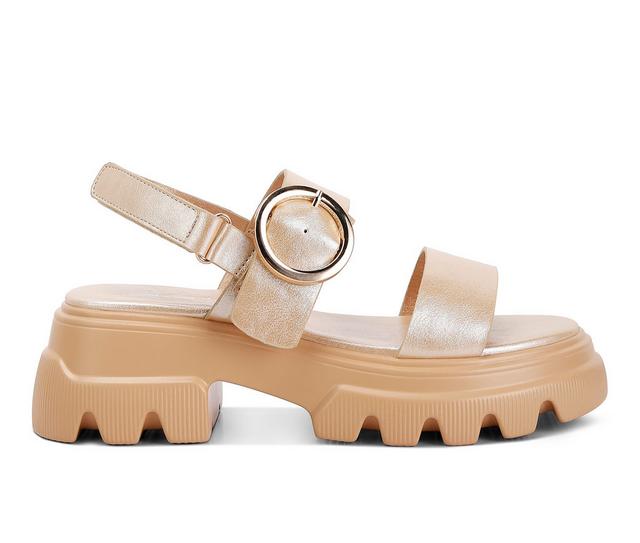 Women's London Rag Silas Wedges in Gold color