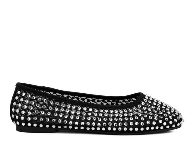 Women's London Rag Orson Flats in Black color