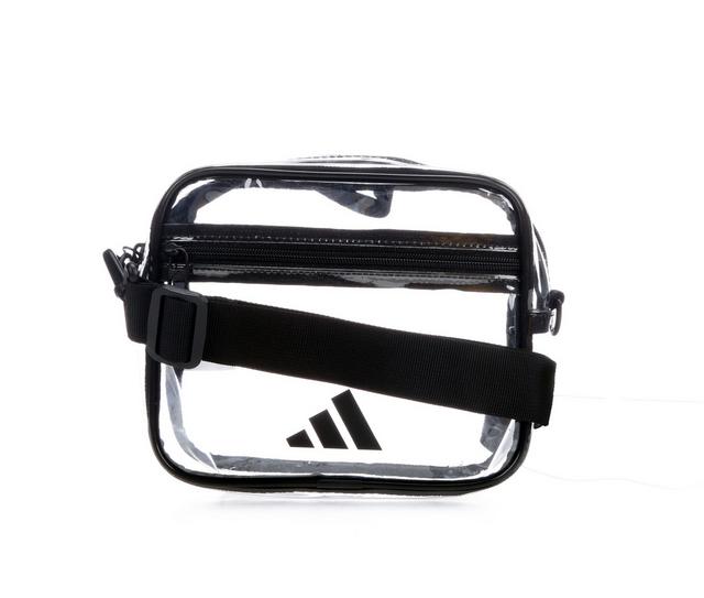 Adidas Clear Crossbody Crossbody Bag in Clear/Black color