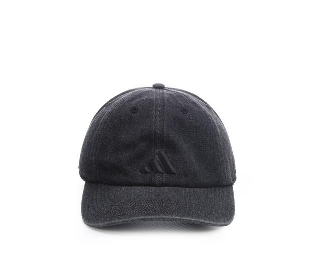 Adidas Mens Denim Hat in Black Denim color