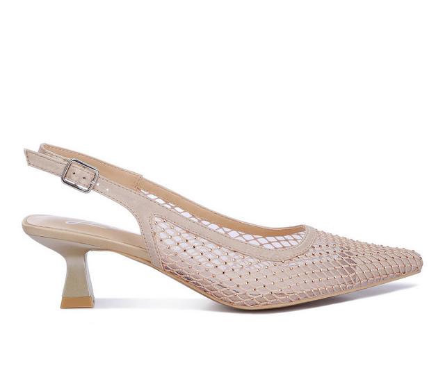 Women's London Rag Siev Pumps in Beige color