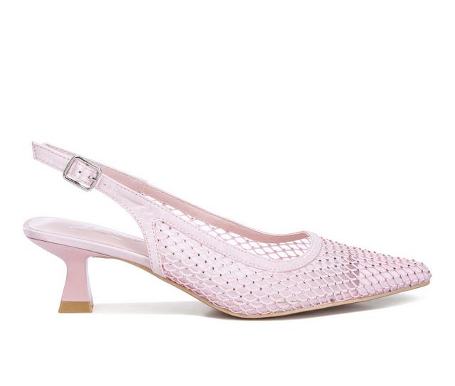 Women's London Rag Siev Pumps in Pink color