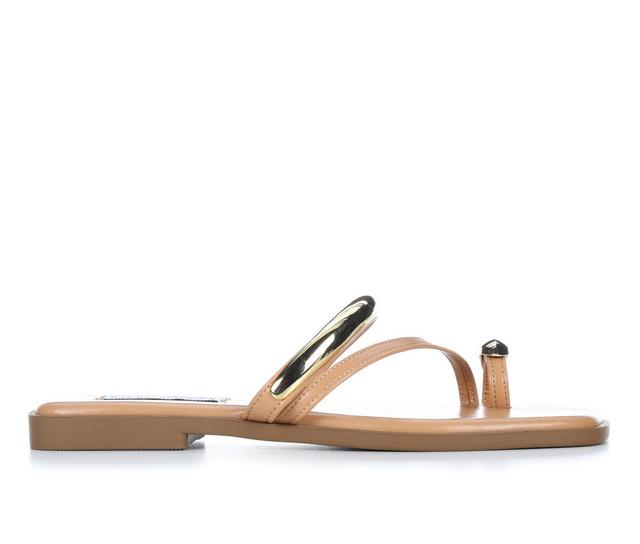 Women's Steve Madden Allani Sandals in Tan color