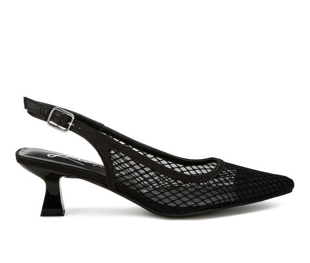 Women's London Rag Kiev Pumps in Black color