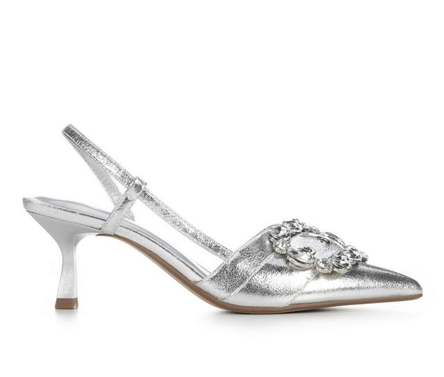 Women's Delicious Invent-S Pumps in Silver color