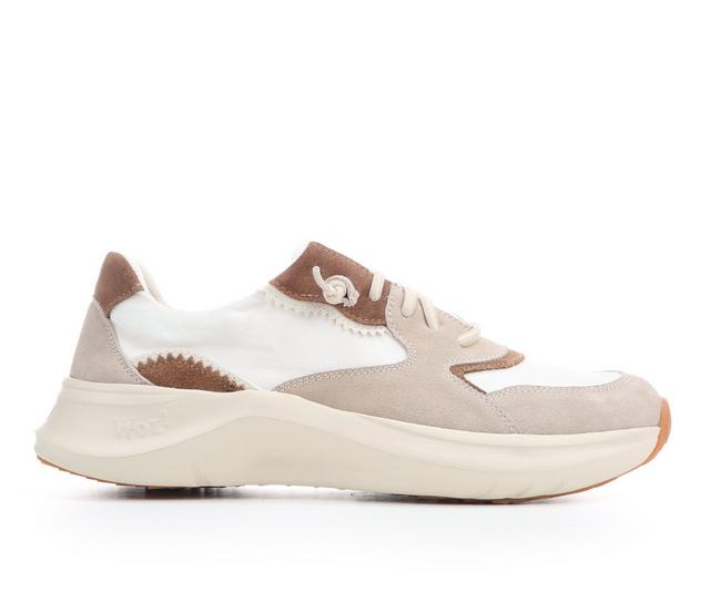 Men's Woz Mark Game Casual Shoes in Off White color