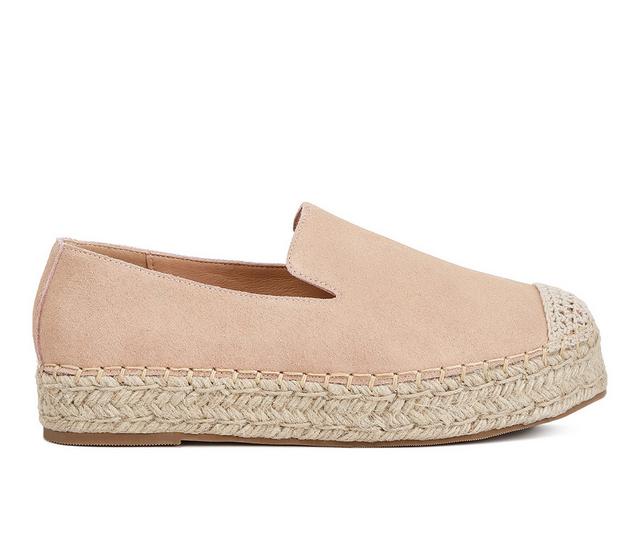 Women's Rag & Co Ellerie Flats in Blush color