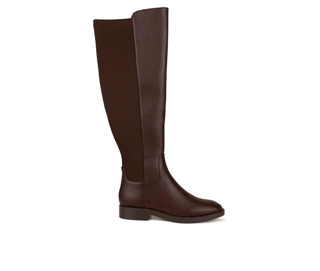 Women's Ninety Union Crush Knee High Boots in Brown color