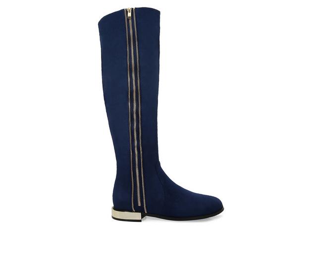 Women's Ninety Union Majestic Knee High Boots in Navy color