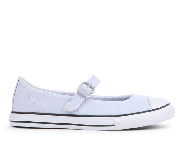 Girls' Converse Chuck Taylor Dainty Mary PS Girls Sneakers in Blue/White/Blk color