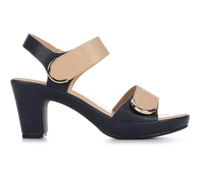 Women's Patrizia Andorre Heeled Sandals in Navy Multi color