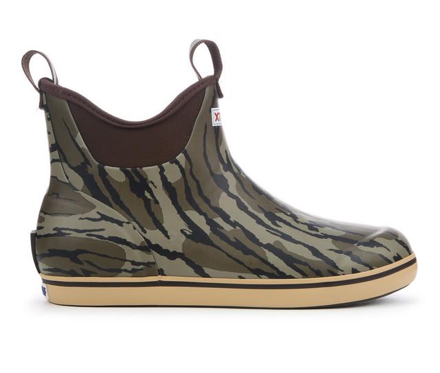 Men's XTRATUF Ankle Deck Mossy Oak Winter Boots in Mossy Oak Camo color