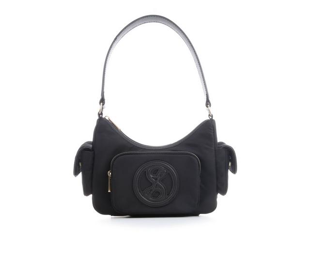 Sam & Libby Sam & Libby Cargo Crescent Handbag in Black color