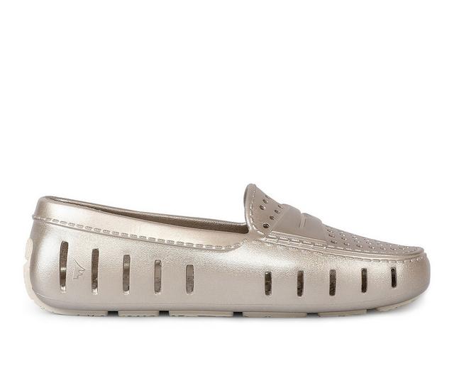 Women's FLOAFERS Posh 3 Loafers in Wht/Gold Cream color