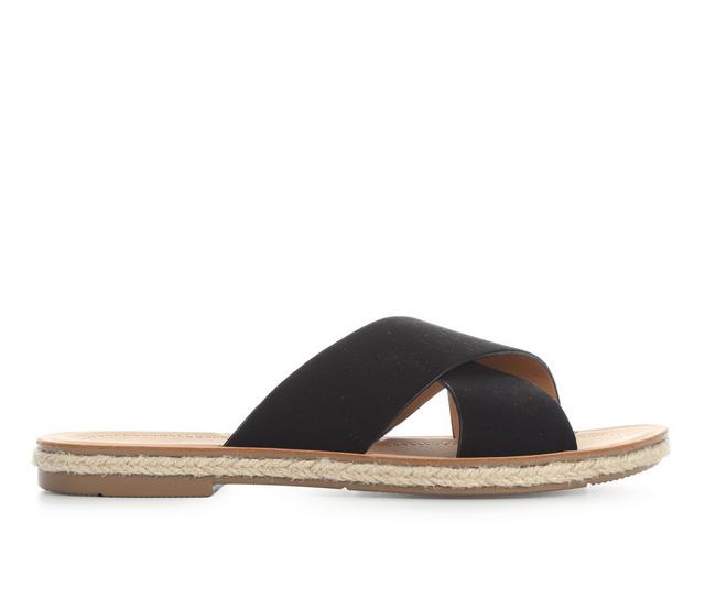 Women's Soda Prism-S Sandals in Black color
