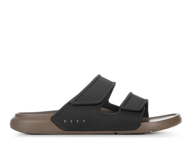 Men's Reef Oasis Adapt Sport Sandals in Fossil/Black color