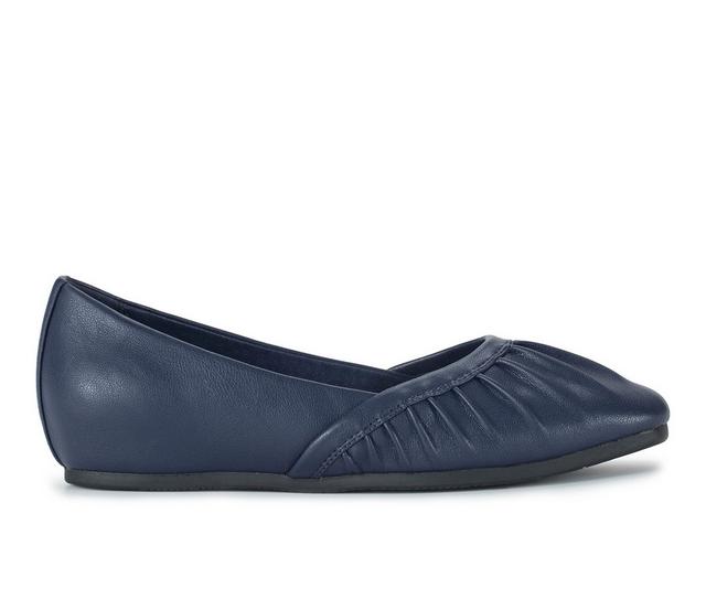 Women's Baretraps Charlie flat Flats in Midnight color